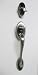 KWIKSET 884LIP ENTRY HANDLESET,SHELBURNE NIKEL FINISHED