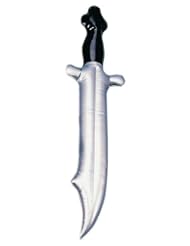 20" Inflatable Costume Accessory Barbarian Viking Assassin Pirate Knife Sword
