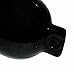 Taylor Made Products 31722 Hull Gard Inflatable Vinyl Boat Fender, 5.5 x 20 inch, Black