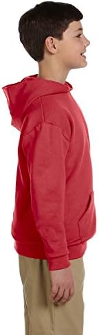Jerzees Schoolgear Kid's Hooded SweatShirt Classic Red 11-12 Yrs