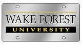 Wake Forest University License Plate