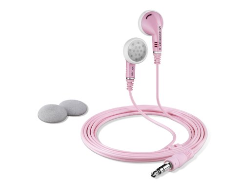 Childrens Toyshop  Electronics : Sennheiser MX 350 - In Ear Headphones With Strong Bass Performance With an integrated `Basswind¿ System - Pink