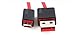 Red USB Cable Cord Charger for Beats by Dr.Dre Studio 2.0 Wireless Headphones
