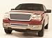 2004-2008 Ford F SERIES TRUCK One Twenty Stainless Wire Mesh Upper Grille Chrome w/Br...