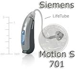 Siemens Motion 701 Behind the Ear Hearing Aid