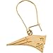 New England Patriots NFL Logo Earrings/14kt yellow title=