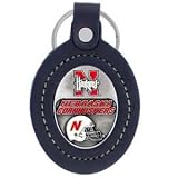 Nebraska Cornhuskers Leather Key Chain - NCAA College Athletics Fan Shop Sports Team Merchandise