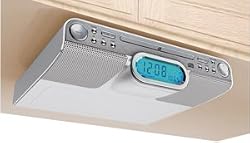 Under Cabinet Clock Radio/CD Player