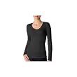 Bella Ladies 4 oz. Sheer Rib Long-Sleeve V-Neck
