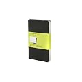 Moleskine Plain Cahier Journal Black Pocket: set of 3 Plain Journals