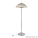 Paulmann Living Kiano Stehleuchte max.3x60W E27 Braun/Chrom matt 230V