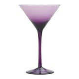 Midnight Martini Glasses Set of 6- Amethyst
