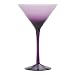 Midnight Martini Glasses Set of 6- Amethyst