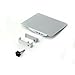 SOJITEK Silver Mousepad Attachable to Folding Laptop Notebook Tray Book Stand - DOES NOT INCLUDE LAPTOP STAND