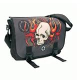 DadGear Messenger Diaper Bag - Flames