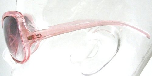 ◆デカフレーム◆バタフライ系サングラス　pink/smokeH