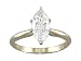 1.06CT MARQUISE DIAMOND SOLITAIRE RING EGL CERTIFIED