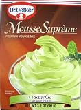 Review Dr. Oetker  / Oetker Pistachio Creamy Delight Mousse 3.2 oz 12ct