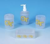 NCAA Georgia Tech Yellow Jackets 4-Piece Bath Accessories Set
