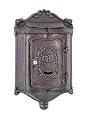 Amco Colonial Wall Mount Locking Mailbox - Bronze