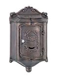 Amco Colonial Wall Mount Locking Mailbox - Bronze