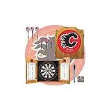 Nhl Calgary Flames Dart Cabinet Includes Darts And (pack Of 1)