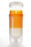Adiri BPA Free Natural Nurser Ultimate Bottle Stage 3 Orange, Fast Flow (6+ months)