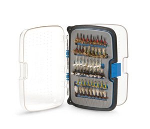 Scientific Anglers Compact 216 Waterproof Fly Box (Small, Metallic Blue)