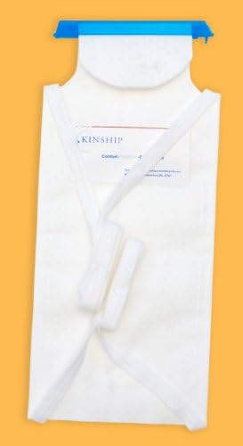 Kinship Refillable Ice Bag with four 24 inch ties. Pack of 3.