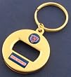 Chicago Bears Gold Tone EZ Bottle Opener Keychain