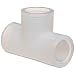 Parker Partek PT-4-P Pipe Fitting PFA Tee NPT 1/4" NPT Female X 1/4" NPT Female X 1/4"  NPT Female