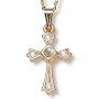 Lord's Prayer Cross Pendant
