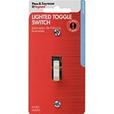 Pass & Seymour #660ISLGCCC5 15A Ivory SP LGTD Switch