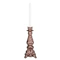 Louis Taper Holder - Bronze (Short)