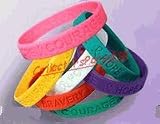  : New* Strength Rubber Wristband We Choose Color