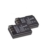 Premium Range -Twin Pack- 2x High Power Plus+ EN-EL9 ENEL9 - 1100mAh - 2 Year Warranty Replacement Lithium Li-on Digital Camera Battery for Nikon :- D60 DSLR, D40 DSLR, D40X DSLR, D5000 DSLR - Star-E-Shop