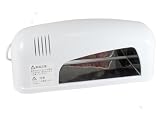 DRY & Cure Your Nails Within Seconds!!! Dr-0901 Uv Gel Lamp Light Nail Dryer Pro Finish Quick Dry 9w