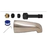 Mixet 51 SN PK Universal Diverter Tub Spout (SWD0450 D), Satin Nickel