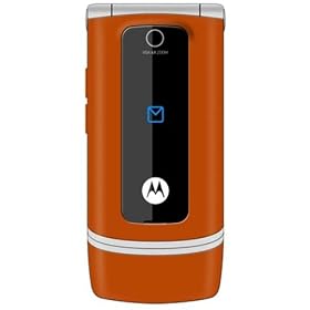 Motorola W375 Orange Refurbished Phone (Unlocked, Intl. Version) no Warranty