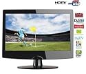 Q-MEDIA Q19A2D LCD/DVD Combi system + Esse Mini TV Stand - black