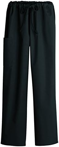 WorkSmart Women's Cargo Pants w/Drawstring 2X Black