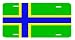 Veps Vepsians Vepsia Flag Auto License Plate