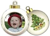 Christmas Ornament - Personalized Photo Christmas Bulb Ornament