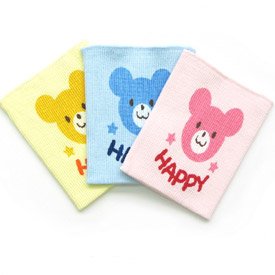 ベビー腹巻き クマさん柄（イエロー/1枚入り）