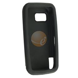 Silicone Skin Case for Nokia XpressMusic 5800, Black