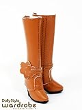 DSW フラワー・ブーツ(ブラウン)