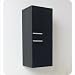 Bathroom Linen Side Cabinet with 2 Storage Areas Finish: Gray Oak