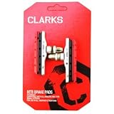 Clarks XTR - Patins de freins type V - Noir - Patins de rechange - Rouge