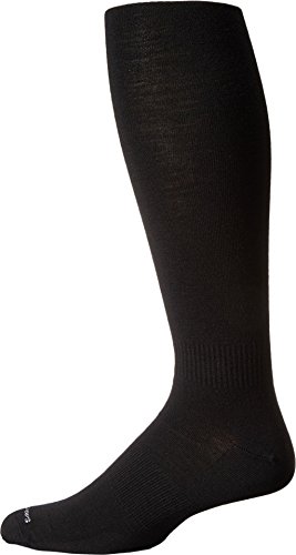 Smartwool Men's Boot Sock Over-the-Calf Black Socks MD (Men's Shoe 6-8.5)