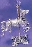 Diamond-Cut Carousel Horse Figurine